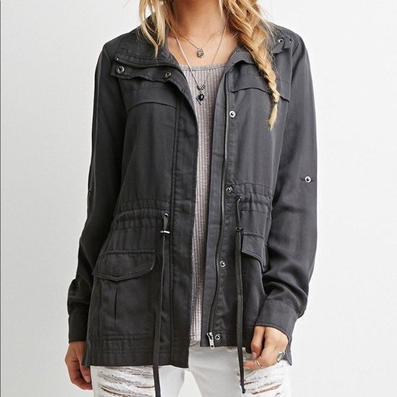 utility jacket grey